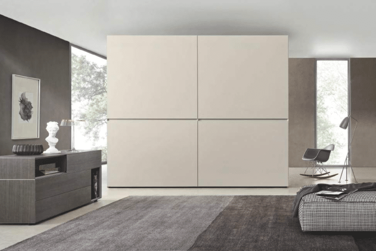 sangiacomo zweefdeurkast horizontal crème mat