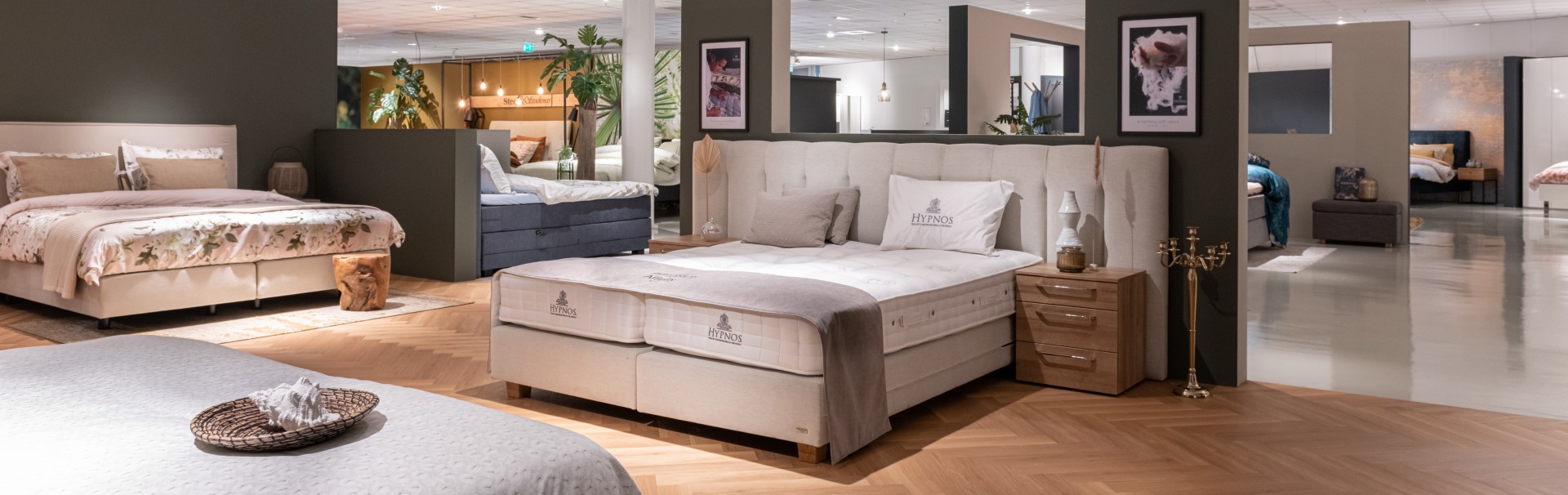 Showmodel boxspring Bergen